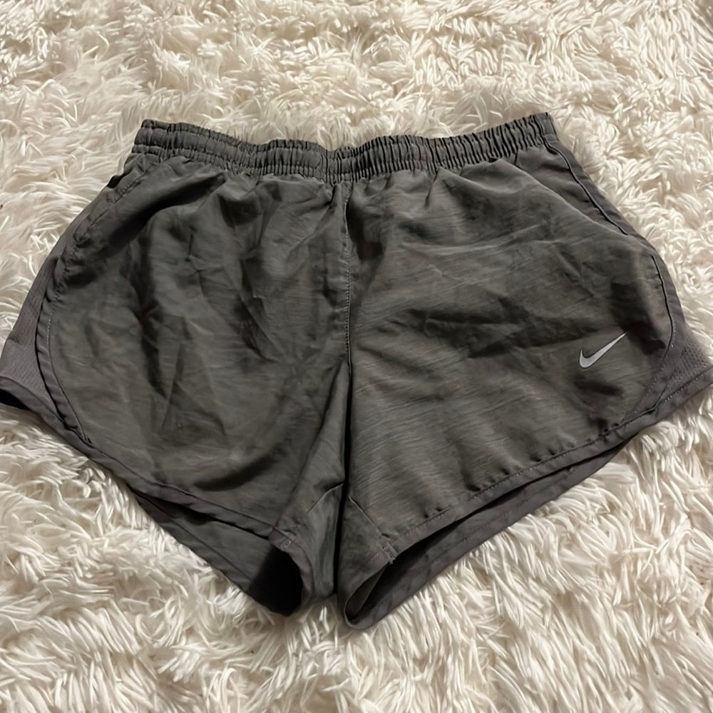 Grey nike athletic shorts